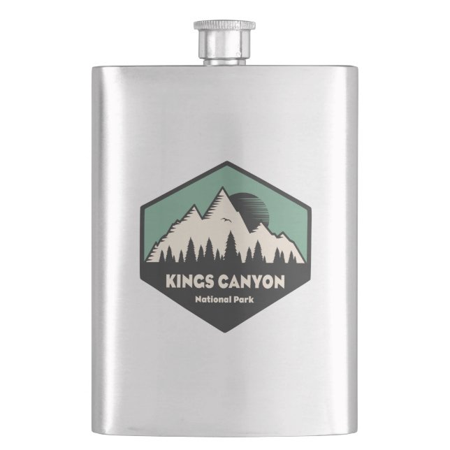 Kings Canyon National Park Flachmann (Vorderseite)