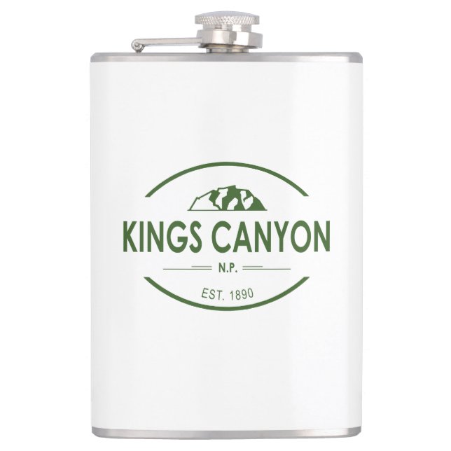 Kings Canyon National Park Flachmann (Vorderseite)