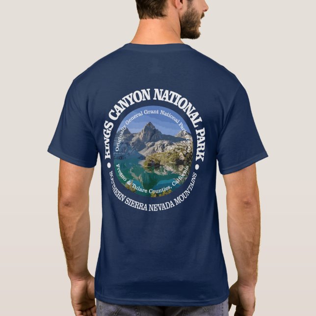 Kings Canyon National Park T-Shirt (Rückseite)
