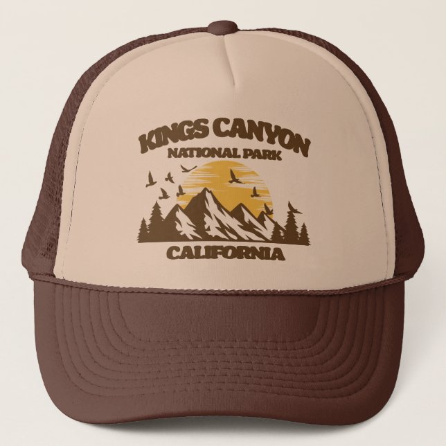 Kings Canyon National Park Truckerkappe (Vorderseite)