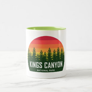 Kings Canyon National Park Zweifarbige Tasse