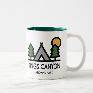 Kings Canyon National Park Zweifarbige Tasse