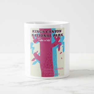Kings-Canyon-Nationalpark, California Poster Jumbo-Tasse