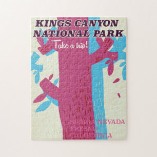 Kings-Canyon-Nationalpark, California Poster Puzzle
