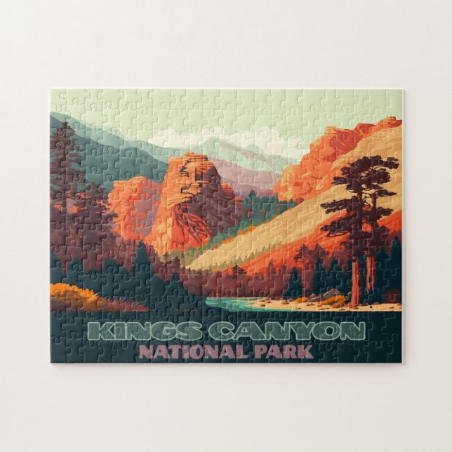 Kings Canyon Nationalpark California Puzzle (Horizontal)