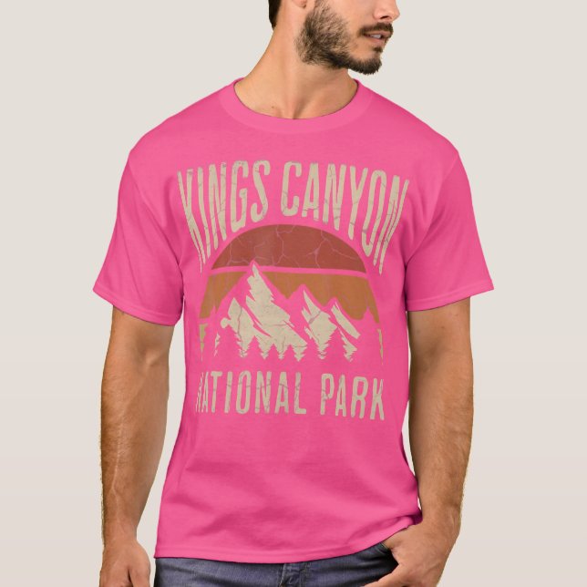 Kings Canyon Nationalpark California T-Shirt (Vorderseite)
