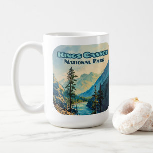 Kings Canyon Nationalpark California Vintag Kaffeetasse