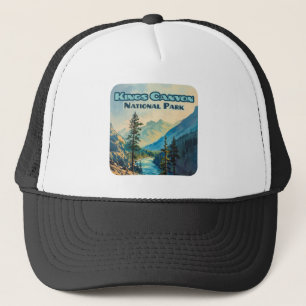 Kings Canyon Nationalpark California Vintag Truckerkappe