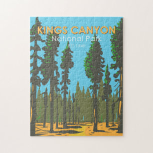 Kings-Canyon-Nationalpark General Grant Vintage Puzzle