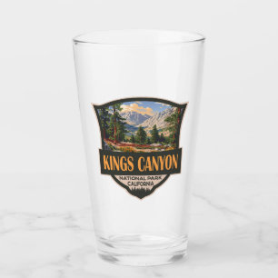 Kings Canyon Nationalpark Illustration Kunst, Dich Glas