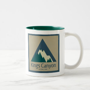 Kings Canyon Nationalpark Rustic Zweifarbige Tasse