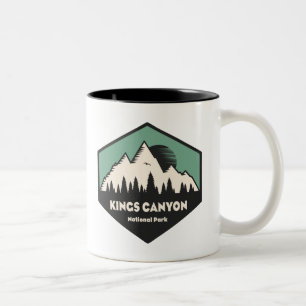 Kings-Canyon-Nationalpark Zweifarbige Tasse