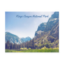 Kings Canyon - Zumwalt Meadow | Postkarte