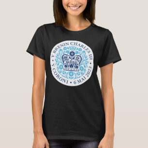 Kings Coronation 2023 Merchandise Welsh Emblem T-Shirt