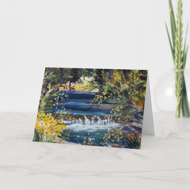 "Kings Creek" bei Mt.Lassen Nationa Park Karte (Vorderseite)