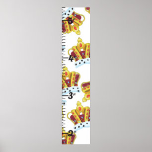 Kings Crown Growth Chart Poster