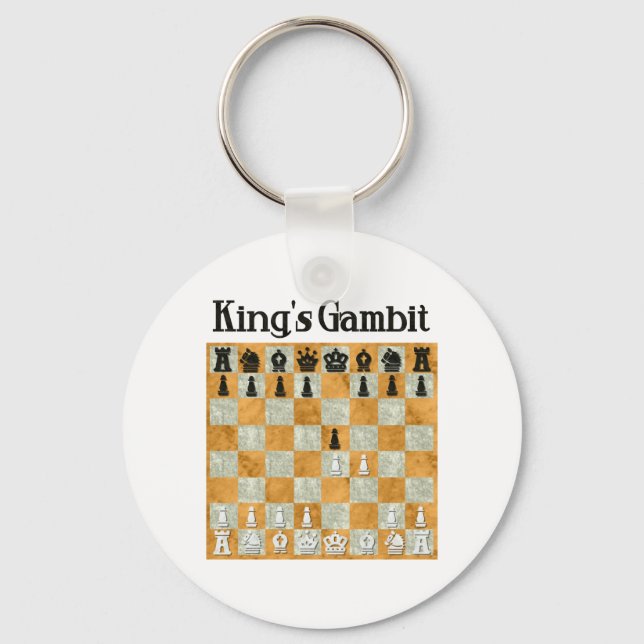 King's Gambit Schlüsselanhänger (Vorderseite)