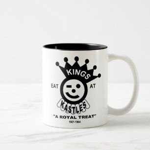 Kings Kastle Hamburgers, Chicago, IL Zweifarbige Tasse