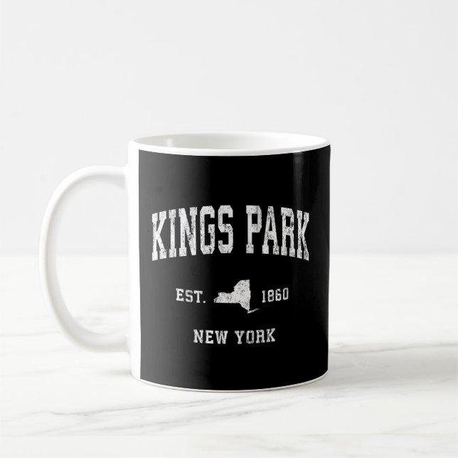 Kings Park New York NY Athletic Sports Kaffeetasse (Links)