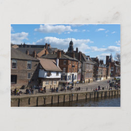 Kings Staith York River House Postkarte