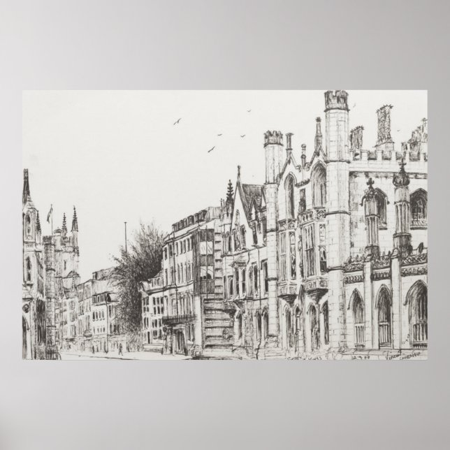 Kings Uni Cambridge 2007 Poster (Vorne)