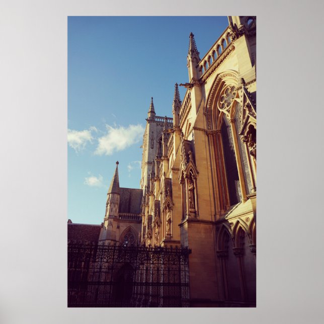 King's Uni Kapelle, Cambridge Poster (Vorne)