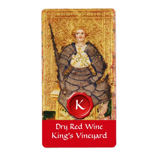 KING'S VINEYARD RED WINE WAX SIEGEL / ANTIQUE TARO (Vorne)