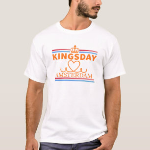 Kingsday Amsterdam Niederlande T-Shirt
