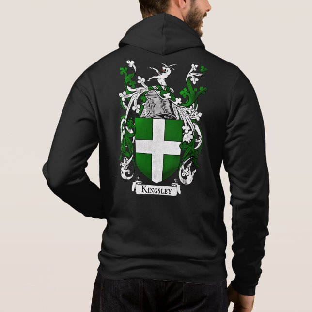 Kingsley Coat of Arms Men Hoodie (Rückseite)