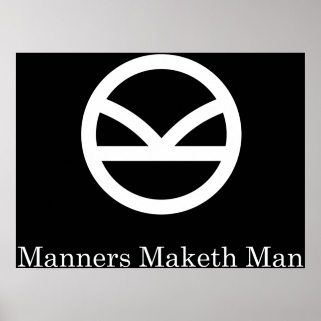 Kingsman Secret Service - Manners Maketh Man Poster (Vorne)