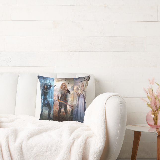 Kingsmen Chronicles Fantasy Art Throw Kissen (Liege)