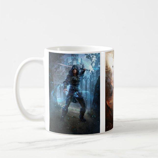 Kingsmen Chronicles Fantasy Book Art Trilogie Tass Kaffeetasse (Links)