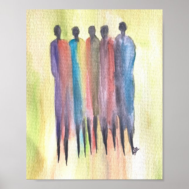 KINGSMEN Premium Leinwand Poster (8x10) (Vorne)