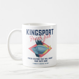 Kingsport Fresh Fish Lovecraftian Kaffeetasse