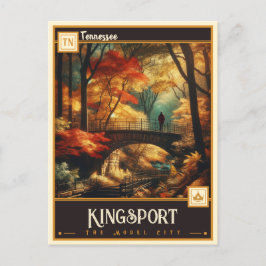 Kingsport, Tennessee | VINTAG Postkarte