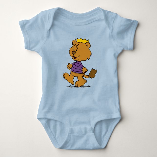 Kingston | Der Lion Cub Baby Bodysuit Strampler (Vorderseite)