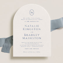 Kingston Elegant Monogram Typografy Wedding