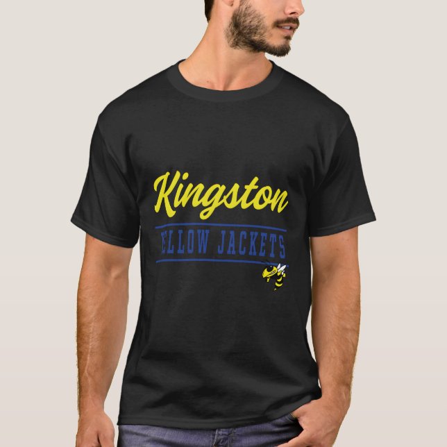 Kingston High School Yellow Jackets T-Shirt (Vorderseite)