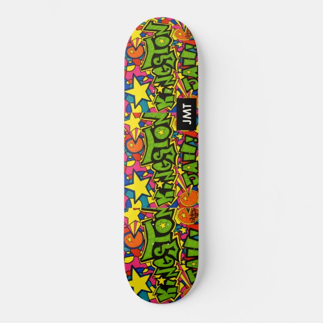 KINGSTON JAM SKATEBOARD/JMT SKATEBOARD (Vorderseite)