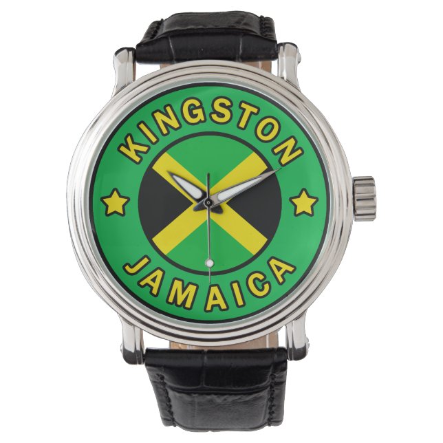 Kingston Jamaica Armbanduhr (Vorderseite)