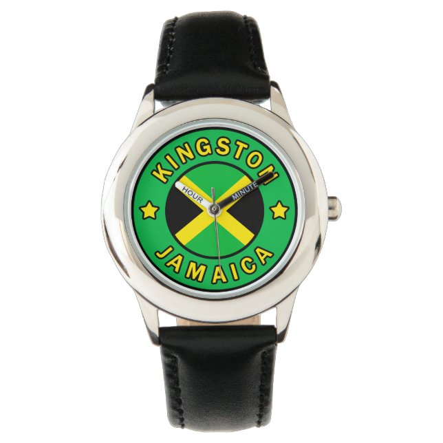 Kingston Jamaica Armbanduhr (Vorderseite)