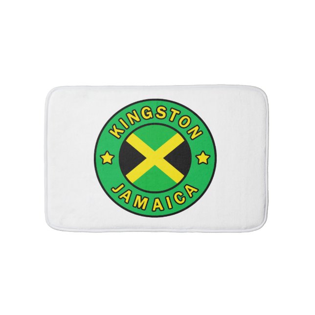 Kingston Jamaica Badematte (Vorderseite)