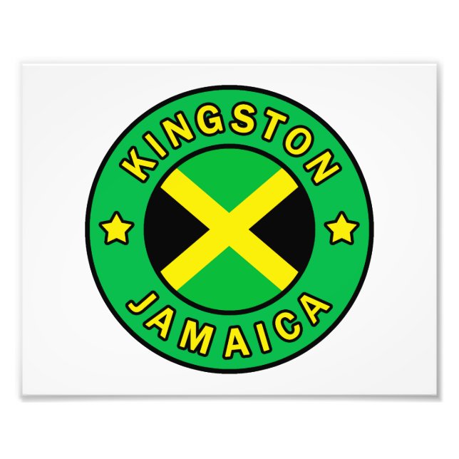 Kingston Jamaica Fotodruck (Vorne)