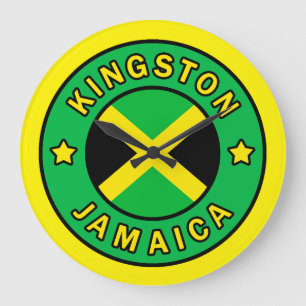 Kingston Jamaica Große Wanduhr