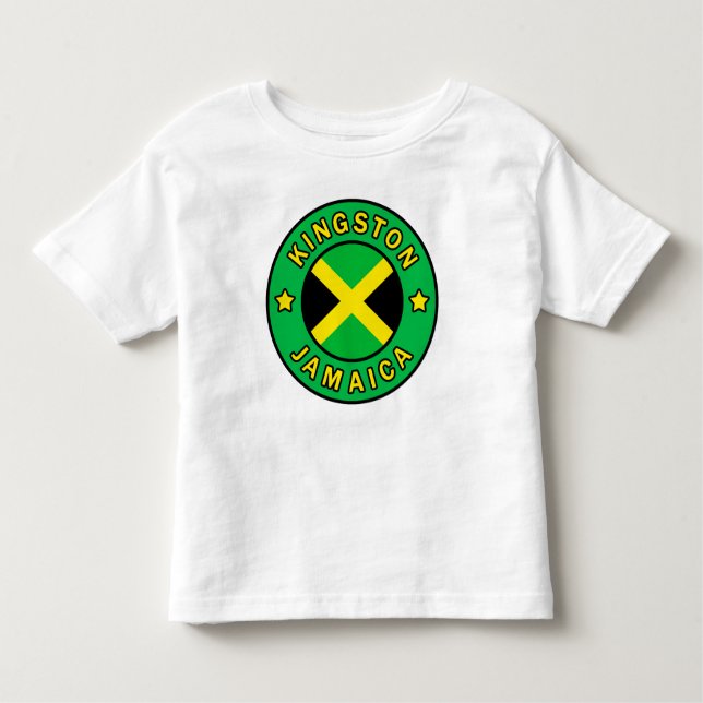 Kingston Jamaica Kleinkind T-shirt (Vorderseite)
