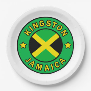 Kingston Jamaica Pappteller