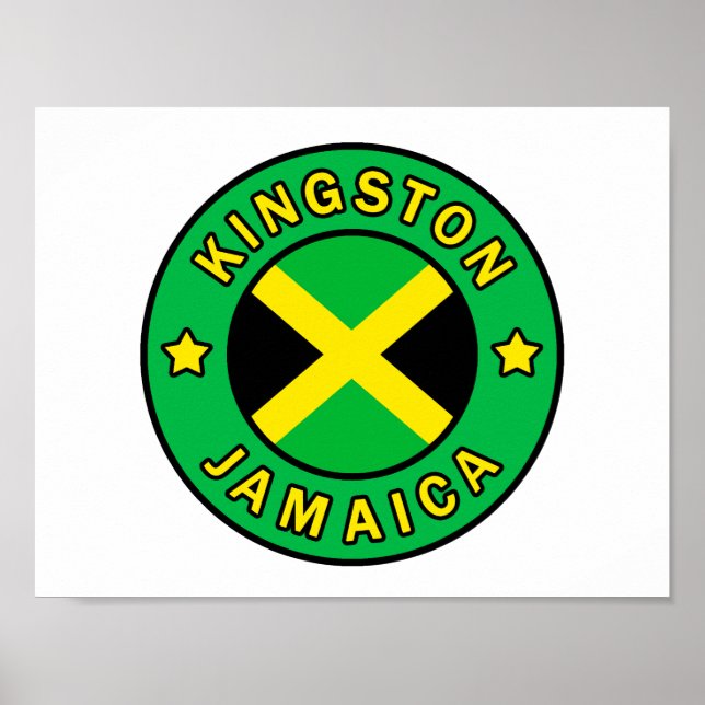 Kingston Jamaica Poster (Vorne)