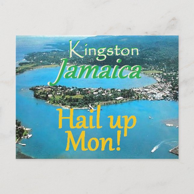 KINGSTON Jamaica Postkarte (Vorderseite)