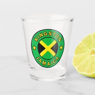 Kingston Jamaica Schnapsglas
