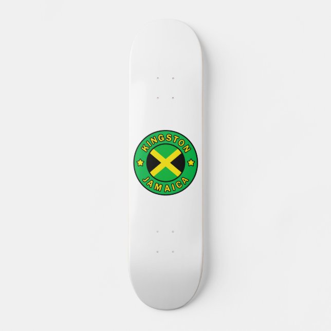 Kingston Jamaica Skateboard (Vorderseite)